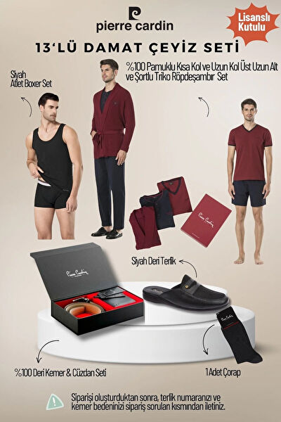 Pierre Cardin Erkek Pijama, Pijama Takımı