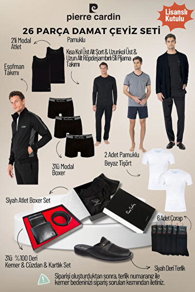 Pierre Cardin Tekstil Çeyiz Seti