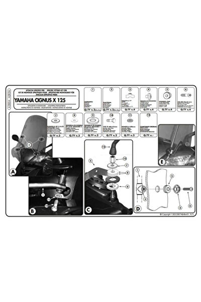 Kappa Motosiklet Çanta Taşıyıcılar