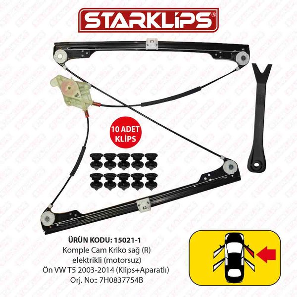 Starklips Cam Krikoları