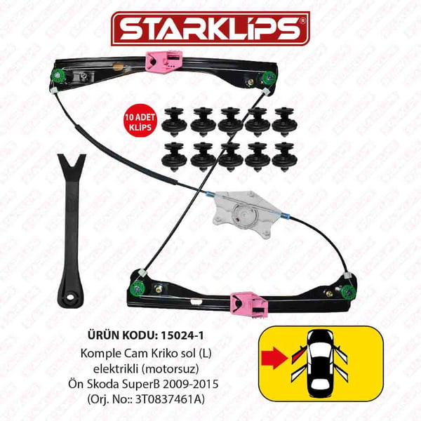 Starklips Cam Krikoları