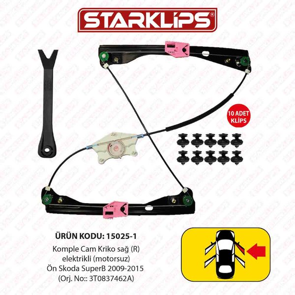 Starklips Cam Krikoları