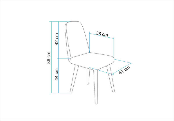 Rabi Mobilya Mutfak Sandalyesi, Tabure