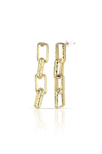 Duke Nickle Altın Küpe