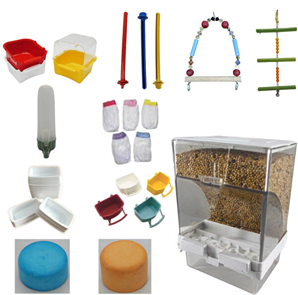 RoyalFarmVet Kuş Suluk, Yemlikleri