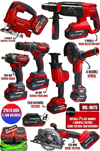 RETOOLS Çok Amaçlı Set