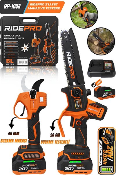 RİDEPRO Ağaç Kesme Makinesi