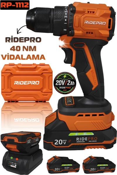 RİDEPRO Akülü Vidalama
