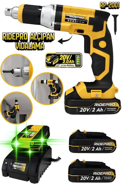 RİDEPRO Akülü Vidalama
