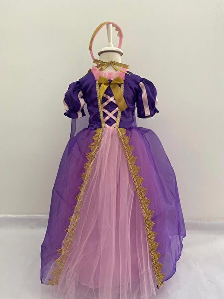 Pano Kids Patiska Nostalji Kız Çocuk Elbise