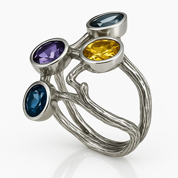 Sihirli Taşlar Takı Kadın Yüzük