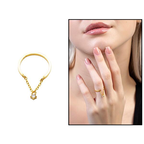 Gümüş Hediye Al Kadın Yüzük