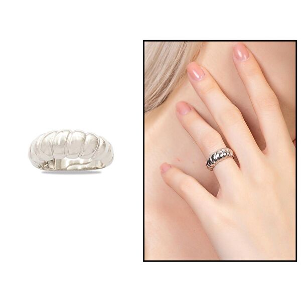 Gümüş Hediye Al Kadın Yüzük