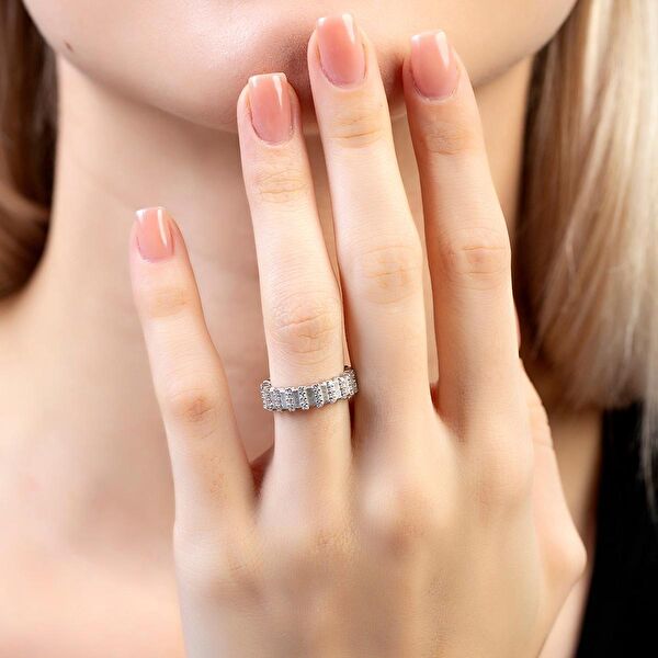 Gümüş Hediye Al Kadın Yüzük