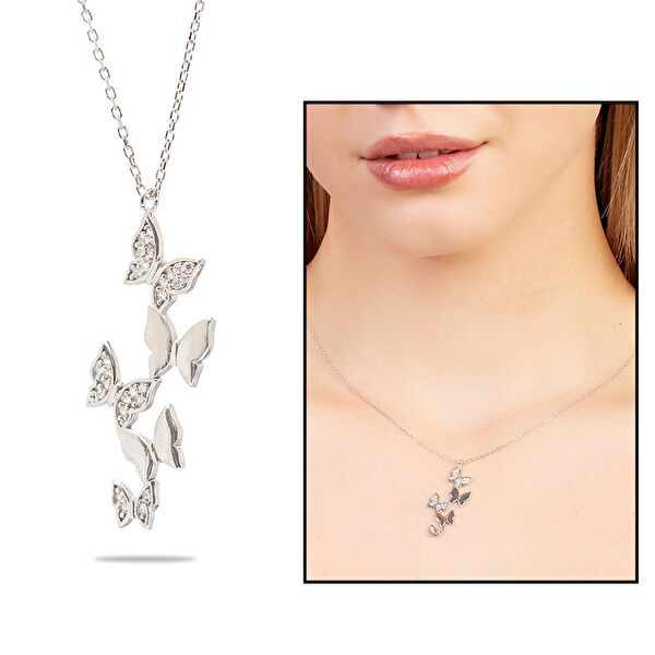 Gümüş Hediye Al Kolye