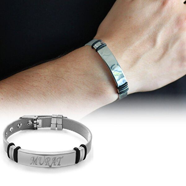 Gümüş Hediye Al Erkek Bileklik