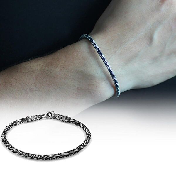 Gümüş Hediye Al Erkek Bileklik