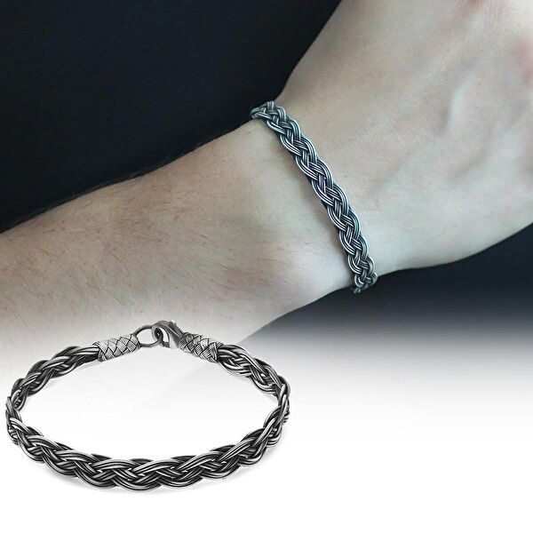 Gümüş Hediye Al Erkek Bileklik