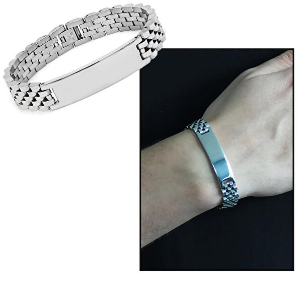 Gümüş Hediye Al Erkek Bileklik