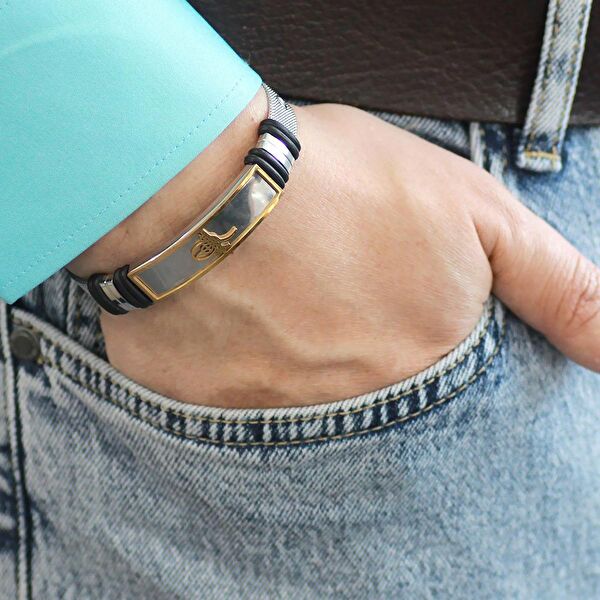 Gümüş Hediye Al Erkek Bileklik