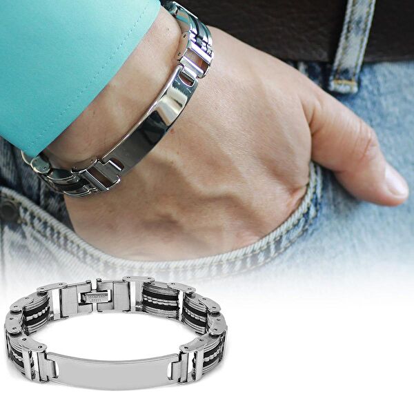 Gümüş Hediye Al Erkek Bileklik