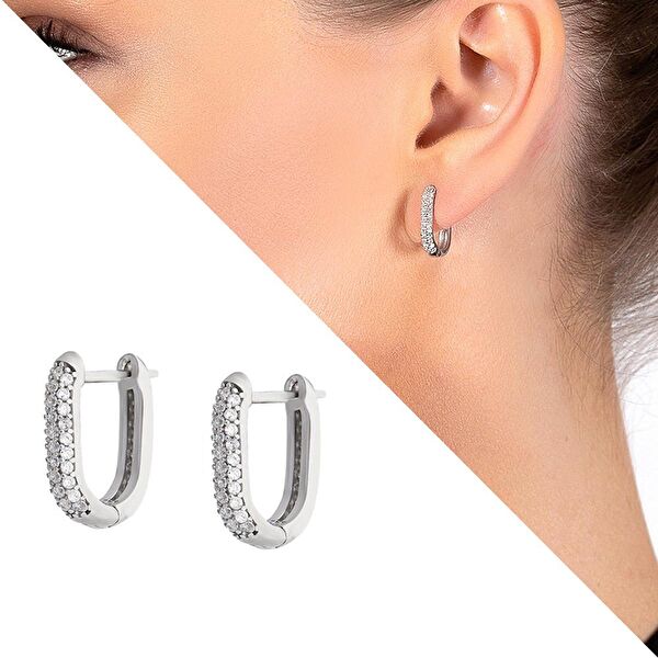 Gümüş Hediye Al Küpe