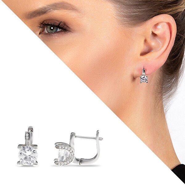 Gümüş Hediye Al Küpe