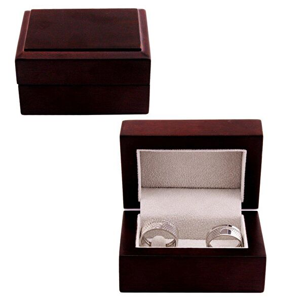 Gümüş Hediye Al Takı Kutusu, Standı