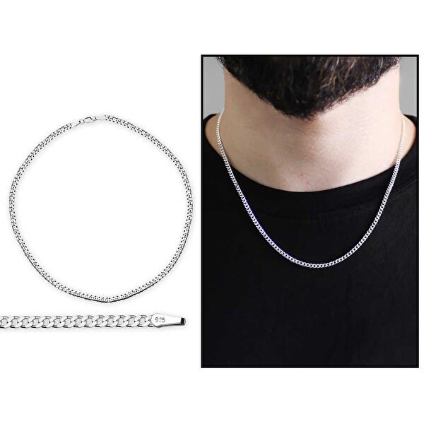 Gümüş Hediye Al Kolye, Zincir, Künye