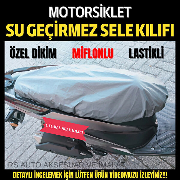 RS AUTO AKSESUAR Motosiklet Branda ve Sele Örtüsü