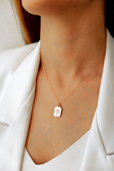 Işıltı Silver Kolye, Zincir, Künye