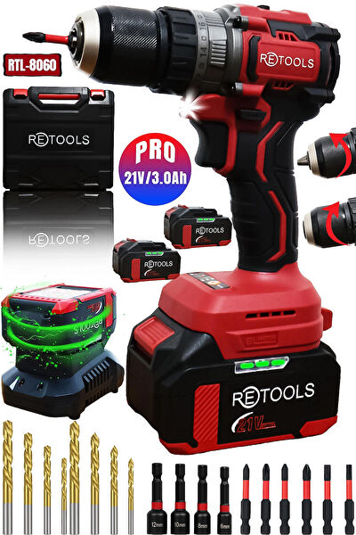 RETOOLS Akülü Vidalama
