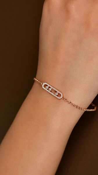 Roza Silver Bileklik