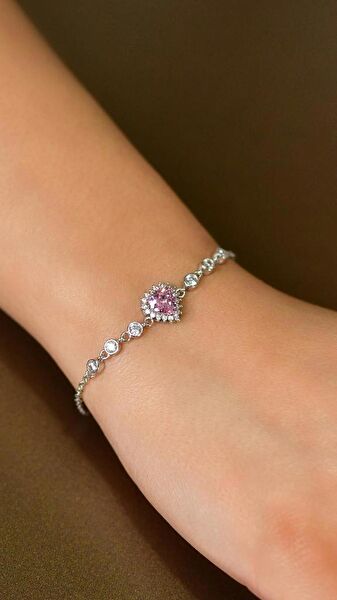 Roza Silver Bileklik