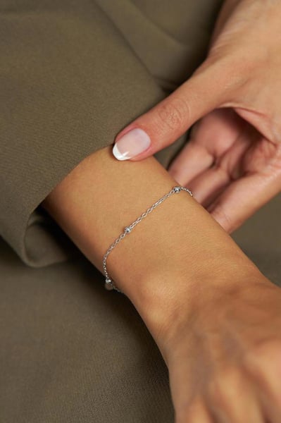 Roza Silver Bileklik