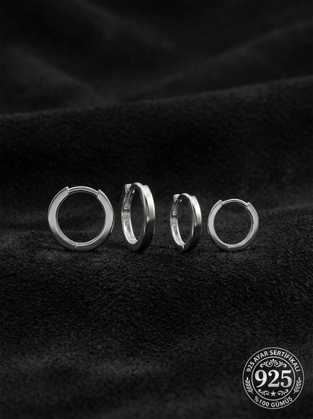 Roza Silver Küpe