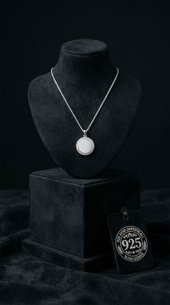 Roza Silver Kolye