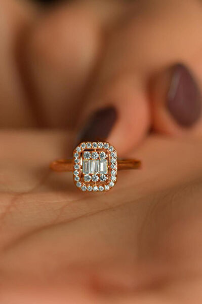 Roza Silver Kadın Yüzük