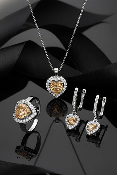 Roza Silver Takı Seti