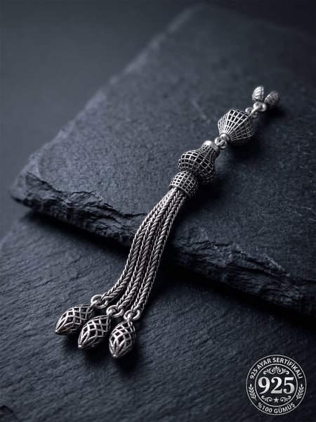 Roza Silver Tesbih