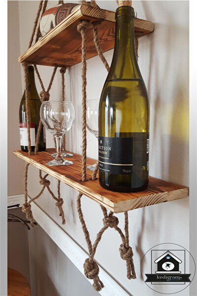 kedigram KEDİ KULÜBESİ Mutfak Rafı, Terek