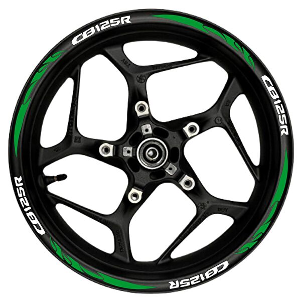 Ruby Motosiklet Jant Şeritleri