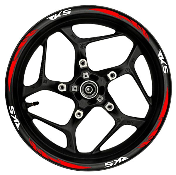 Ruby Motosiklet Jant Şeritleri