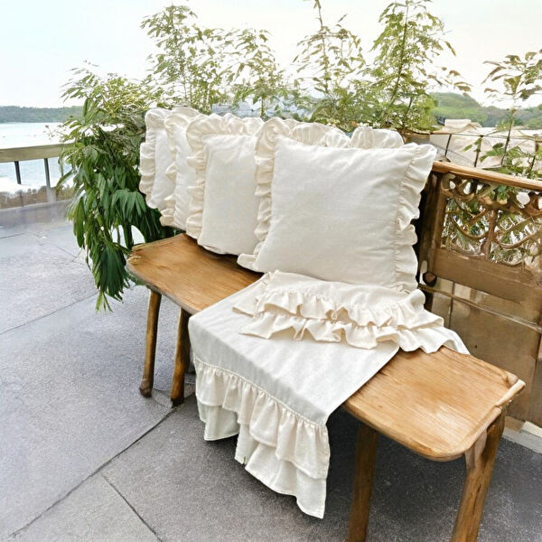 Sister Home Design Dekoratif Yastık, Kırlent, Kılıf