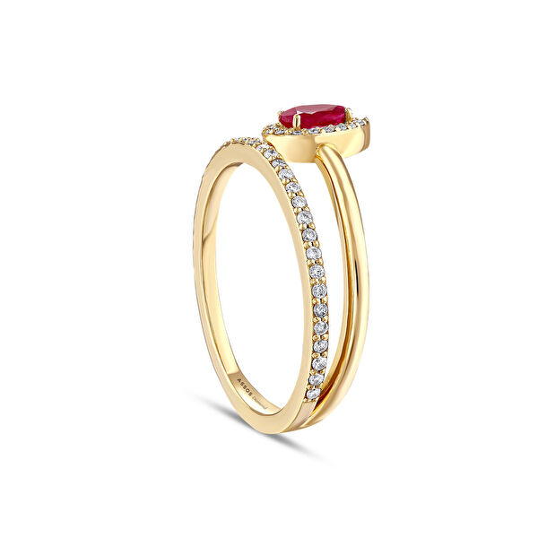 Assos Altın Yüzük