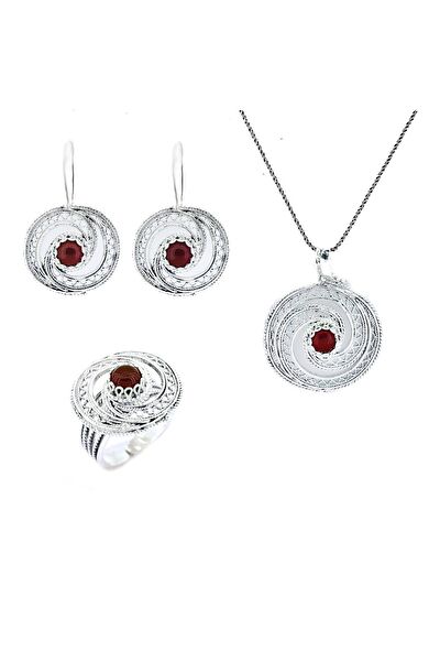 Sahra gümüş Takı Seti
