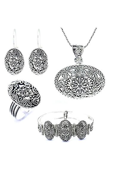Sahra gümüş Takı Seti