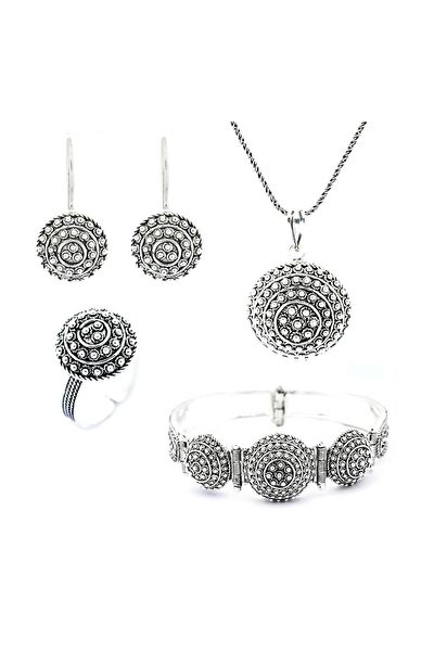 Sahra gümüş Takı Seti
