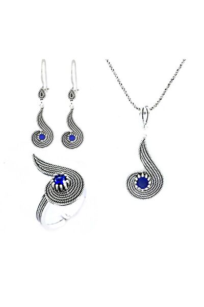 Sahra gümüş Takı Seti