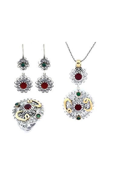 Sahra gümüş Takı Seti